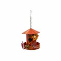 Rooterhincha Hanging Birdhouse with Feeder Metal Art RO3187356